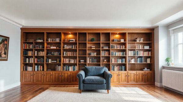 Top idées pour concevoir une bibliothèque sur mesure à Nantes